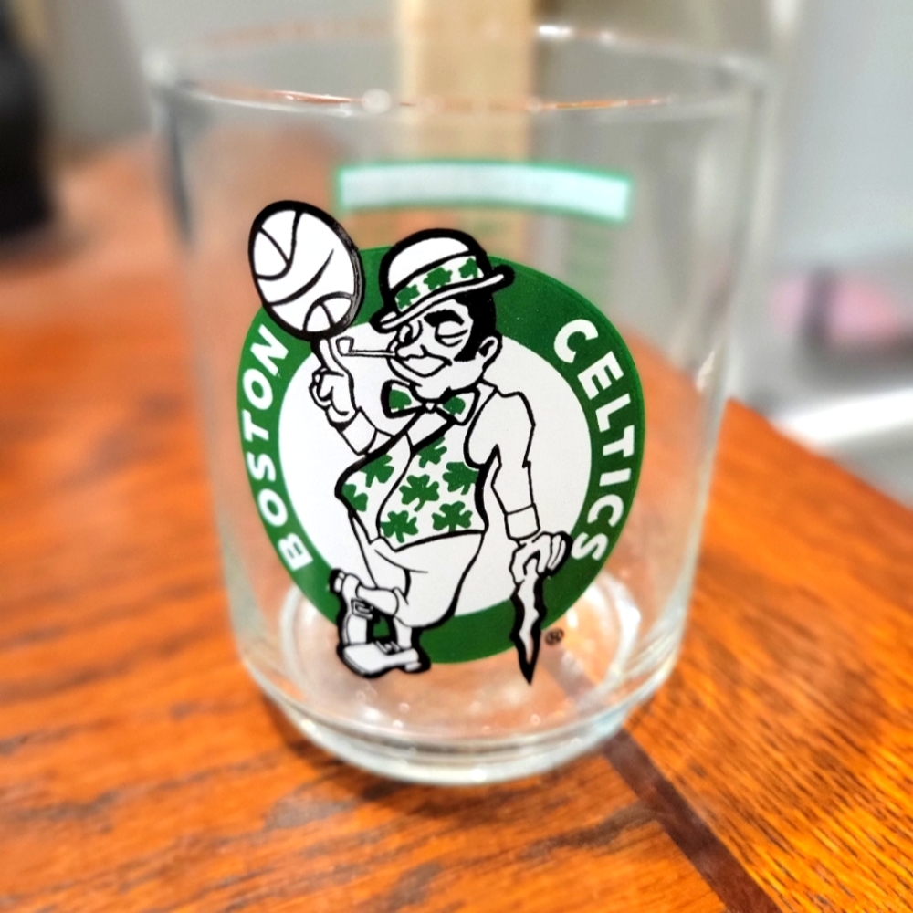 Vintage 1964 Celtics Championship Rocks Glass